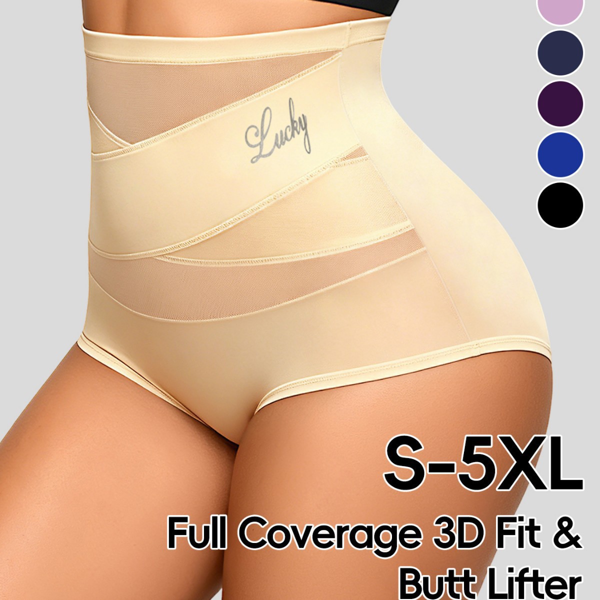 Shapewear Bodysuit Firm - Pakaian Dalam Pembentuk Tubuh Wanita Ukuran