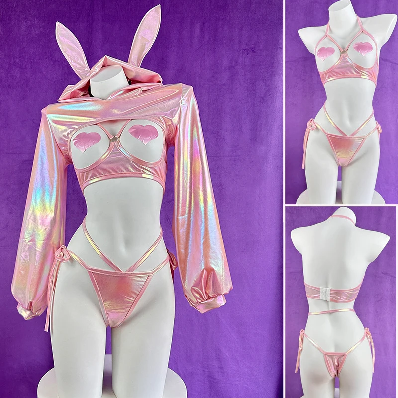 Kostum Pakaian Dalam Dewasa Se - Garter Belt Set ulasan dan harga