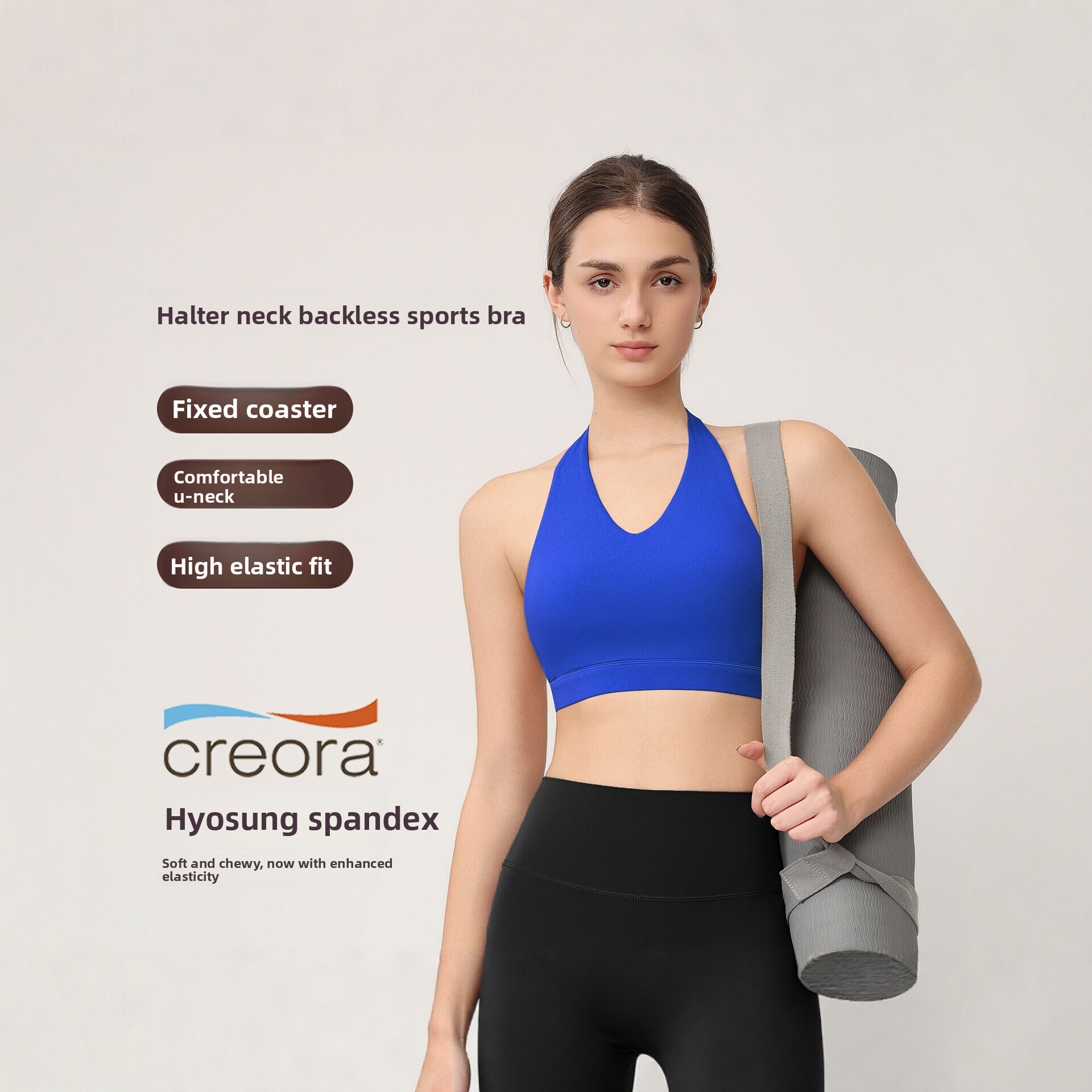 Bra Olahraga Wanita Model Halt - Push Up Bra Padded ulasan dan harga
